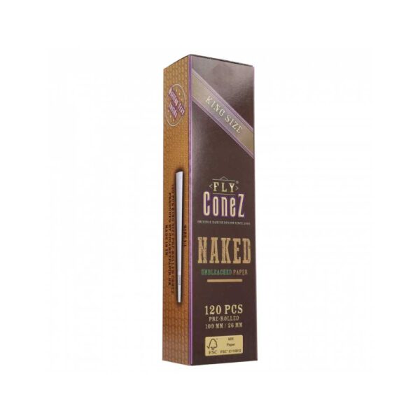 Gotowe bibułki FLY ConeZ Naked King Size 120